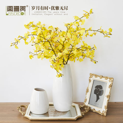 阑珊树暮雪花瓶创意客厅卧室桌摆