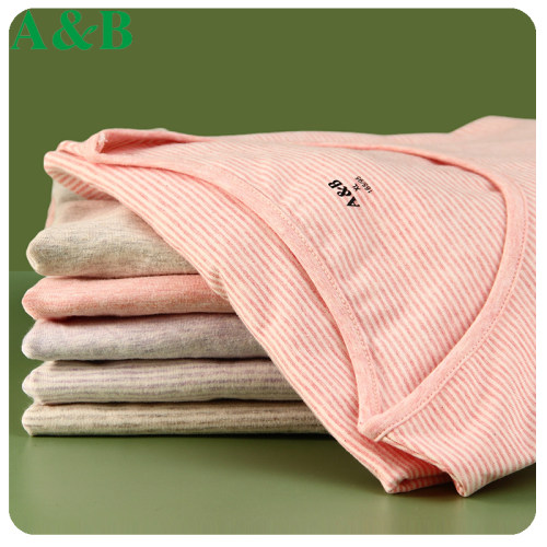 AB女士保暖纯棉圆领打底秋衣