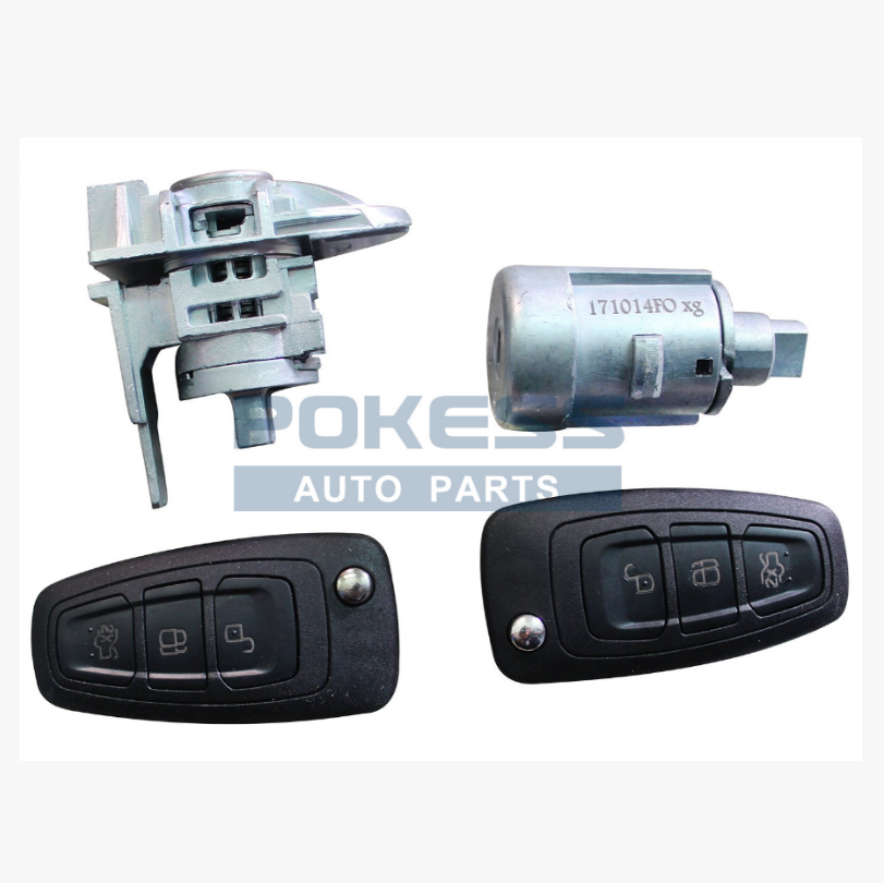 适配 12-18款新福克斯翼虎全车锁主驾锁芯启动开关点火开关锁钥匙