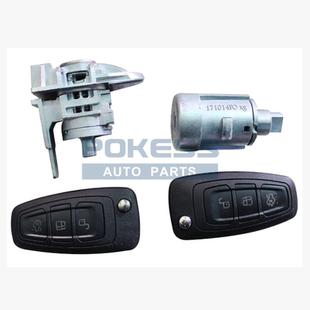 适配 12-18款新福克斯翼虎全车锁主驾锁芯启动开关点火开关锁钥匙