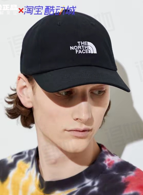 THE NORTH FACE北面经典刺绣LOGO男女同款鸭舌帽棒球帽渔夫帽