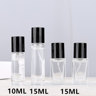 厂家直销10ML35ML香水分装瓶卡口瓶玻璃喷雾香水瓶空瓶便携式