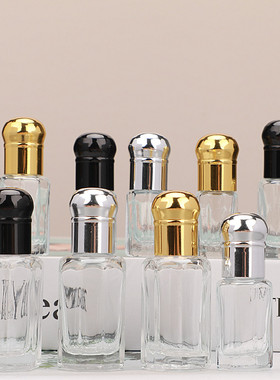 Z011A-3ML6ML八角精油滚珠瓶空瓶香水走珠瓶按摩涂抹小样玻璃分装
