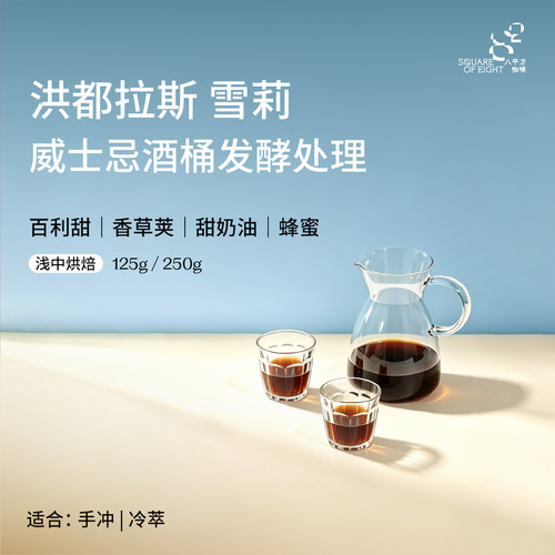 八平方洪都拉斯雪莉手冲咖啡豆