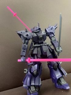 高高WMH-1/144伊芙利特夜战型拼装模型机甲送水贴支架双刀