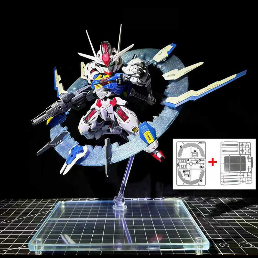国产GL新品MGSD风灵水星的魔女主角机Q板拼装模型机器人图片