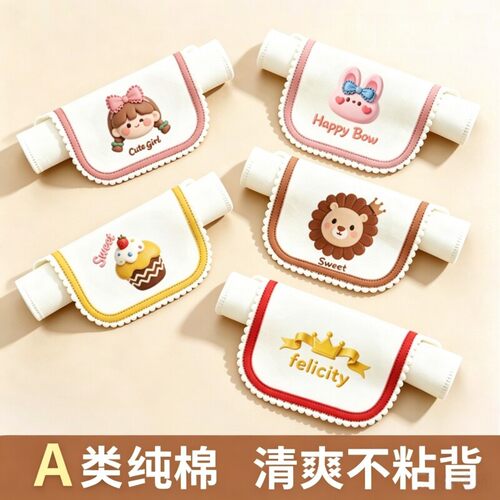 儿童纯棉吸汗巾幼儿园大号小月龄婴儿宝宝纱布止汉垫背a类隔汗巾