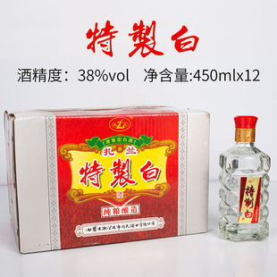 2012年库存酒呼伦贝尔白酒 扎兰屯白酒 扎兰特制白38度450mlx12瓶