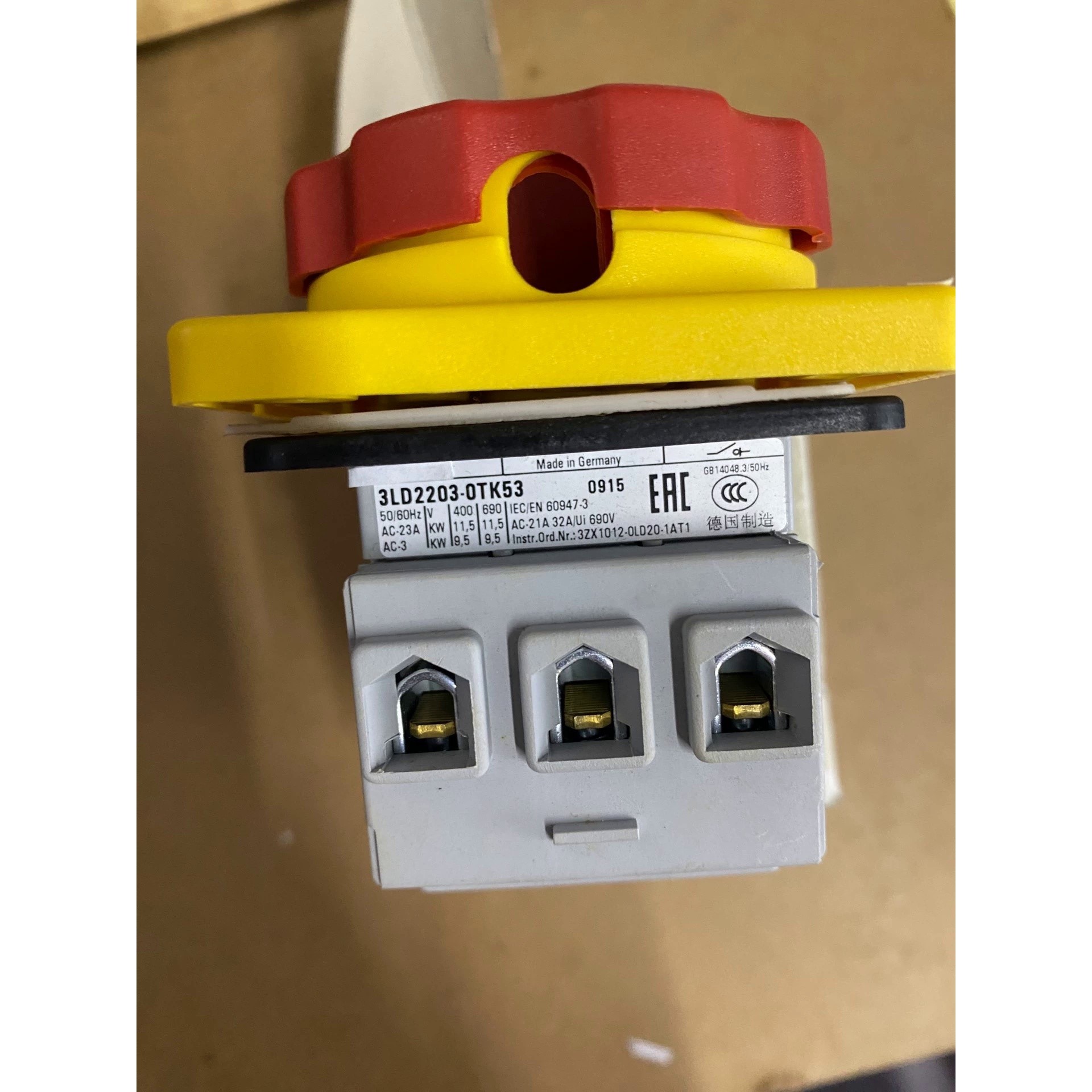 西门子3LD2203-0TK53拍前议价