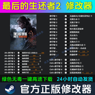 最后的生还者2 修改器 Steam辅助epic电脑正版工具科技 不含游戏