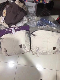 漂流木帆布双背背包简约通用新生青年配色文艺休闲大学高中生棉旅