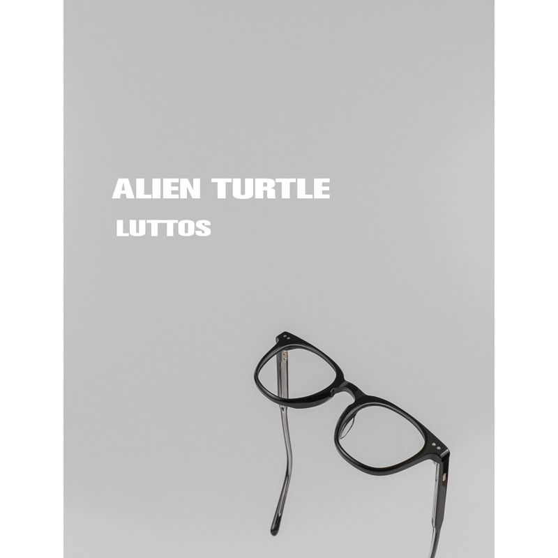 【ALIEN TURTLE】GM黑框眼镜LUTT素颜可配度数近视防蓝光小