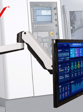 悠视壁挂显示器支架工业设备机柜电脑屏幕支架8KG电视挂架GA12W