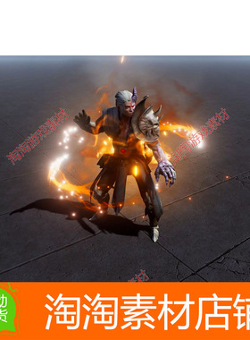 Unity3d Character Auras 3 1.2 包更新 高质量环绕周身特效包