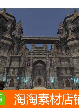 Unity3d Fantasy Castles Pack 1.2 城堡王国场景模型