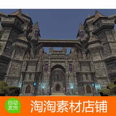 Unity3d Fantasy Castles Pack 1.2 城堡王国场景模型