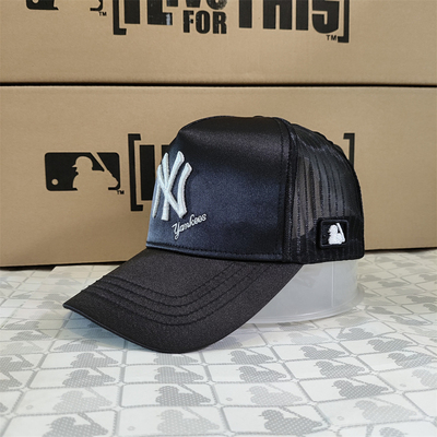 MLB卡车帽NY男女同款专柜同款遮阳帽防晒帽网眼帽 18NY1UCC11220
