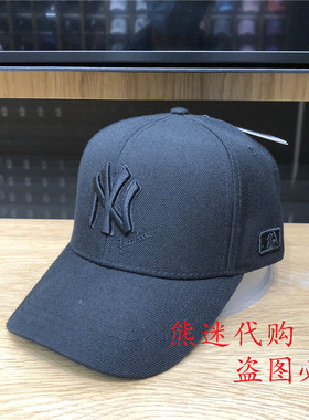 MLB棒球帽正品NY帽子女鸭舌帽男遮阳帽防晒帽18NY3UCD01100