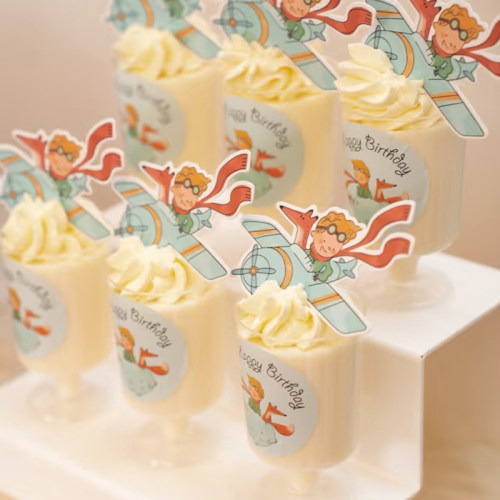 宝宝宴 生日满月宴 小王子系列蛋糕装饰插件