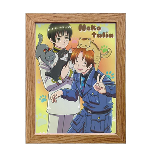 漫能黑塔利亚灯光画个性日系小夜灯摆件镜子二次元卡通动漫周边