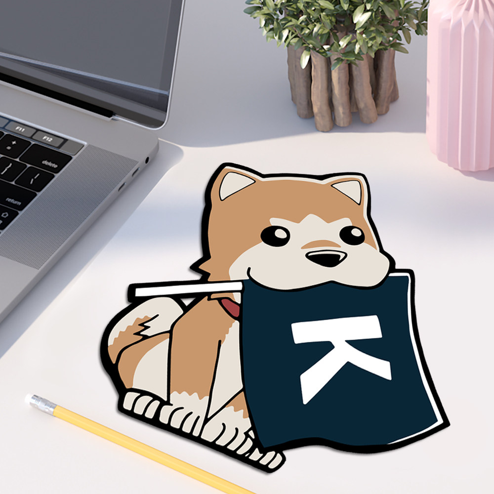 漫能强风吹拂异形鼠标垫可爱防滑垫子二次元日系卡通动漫周边礼物