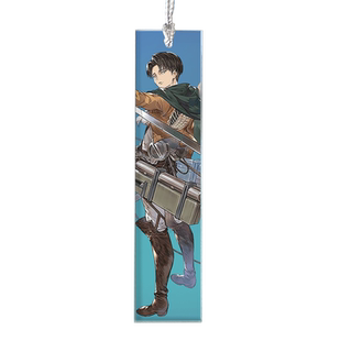 漫能进击的巨人水晶书签利威尔兵长动漫周边挂件日本二次元礼物