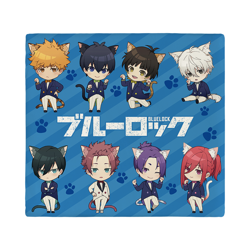 漫能蓝色监狱坐垫防滑记忆太空棉垫子日本动漫周边二次元礼物