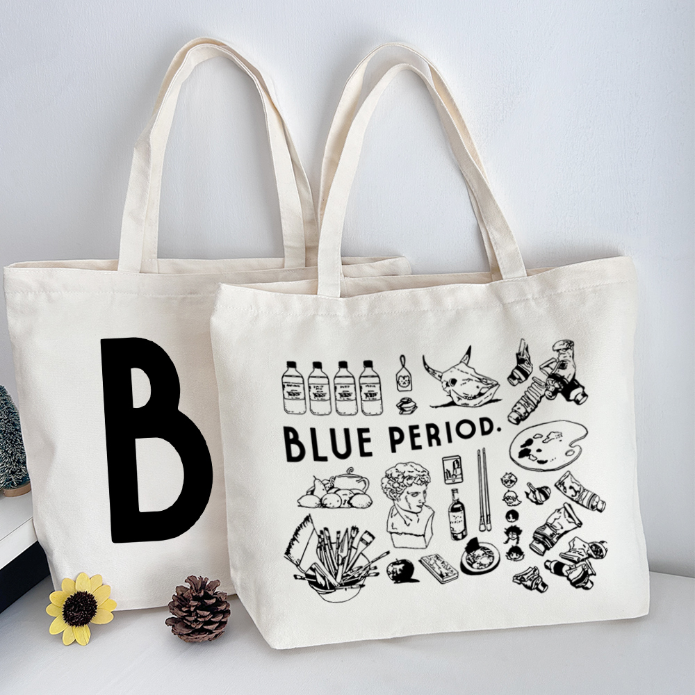 单肩包周边蓝色时期漫能