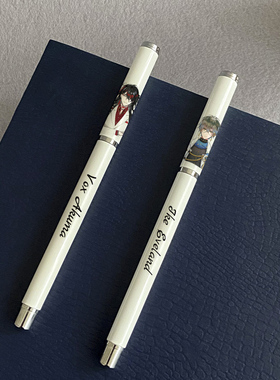 漫能Luxiem彩虹社中性笔周边Ike Eveland水笔Vox Akuma二次元动漫