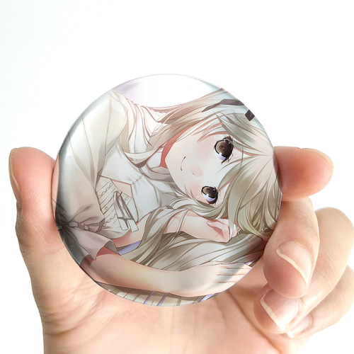 漫能缘之空吧唧银色金属春日野穹徽章穹妹动漫周边二次元礼品