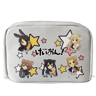漫能轻音少女笔袋平泽唯中野梓文具袋收纳日系动漫周边二次元礼物