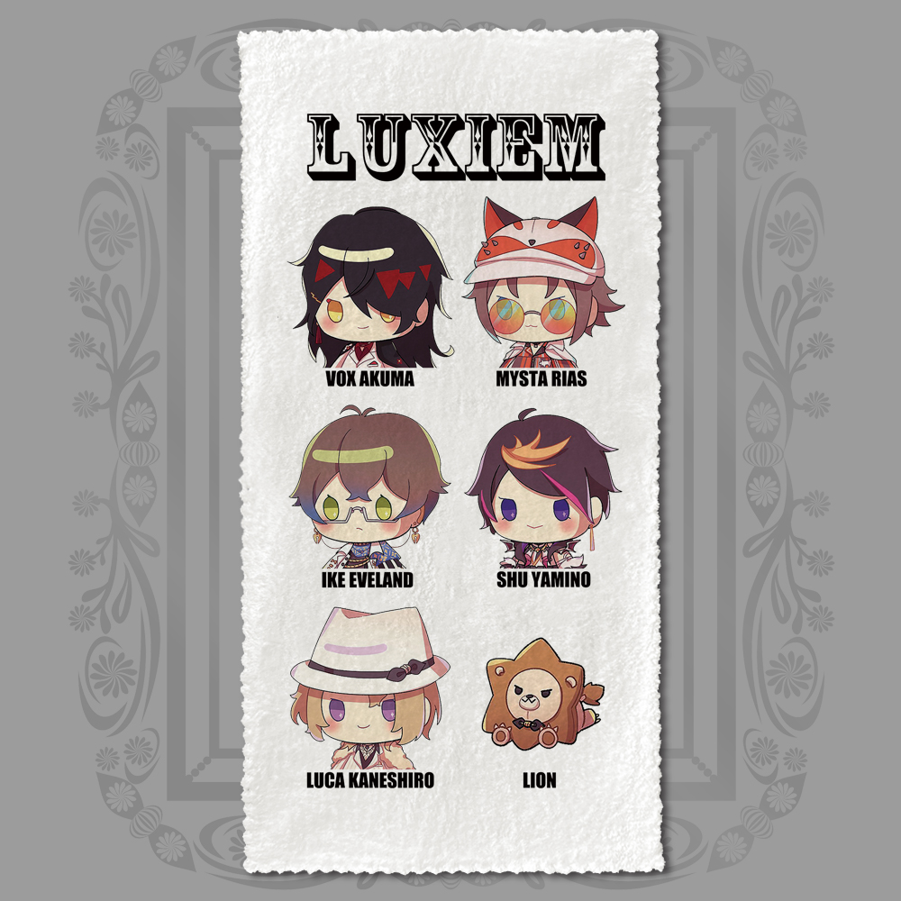 漫能luxiem毛巾个性周边