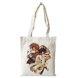 漫能浪客剑心帆布包日系单肩包二次元个性简约休闲包袋动漫周边