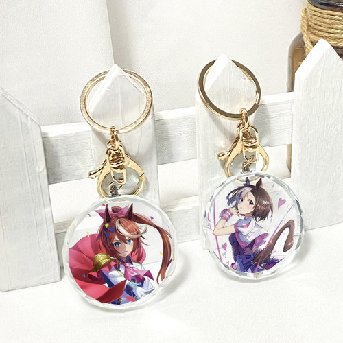 漫能日本赛马娘水晶挂件