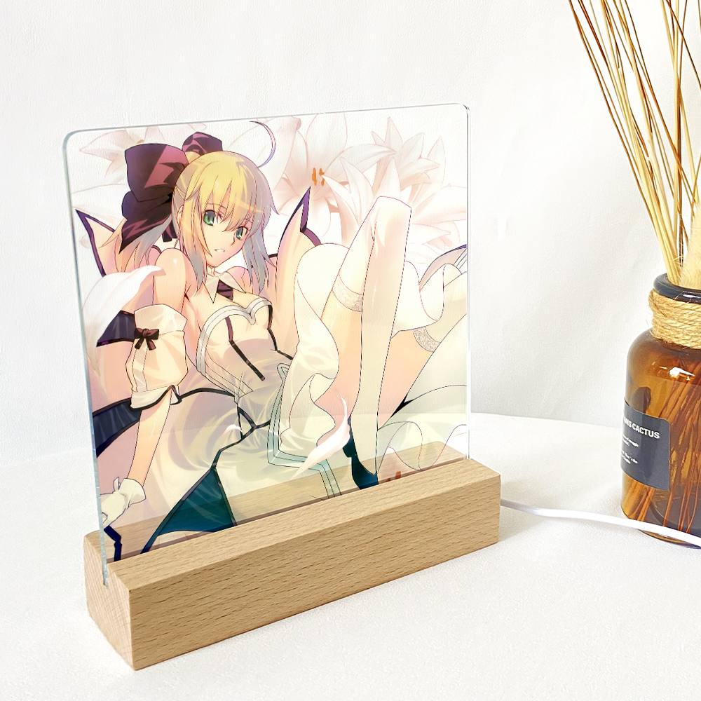 漫能fate水晶夜灯周边