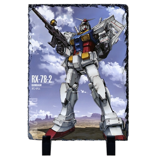 漫能机械战士高达石板画高清桌面摆件动漫二次元周边装饰画礼物