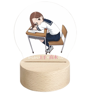 漫能擅长捉弄的高木同学小夜灯周边西片二次元卡通动漫周边礼物