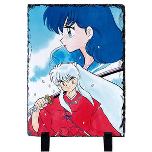 漫能犬夜叉石板画装饰画摆件高清印刷杀生丸二次元动漫周边礼物