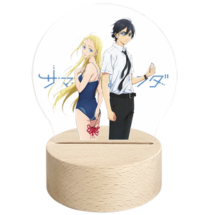 漫能夏日重现小夜灯小舟潮纲代慎平个性二次元日系动漫周边礼物