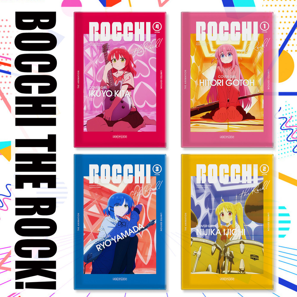 漫能日本孤独摇滚水晶立牌