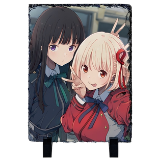 漫能lycoris recoil石板画高清桌面摆件日系二次元动漫周边礼物