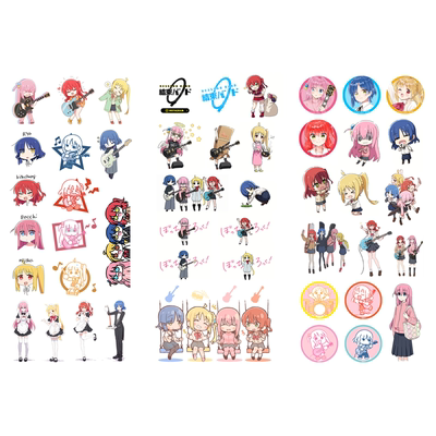 漫能日本孤独摇滚贴纸