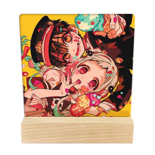 漫能地缚少年花子君水晶夜灯玻璃立牌床头灯二次元日系动漫周边