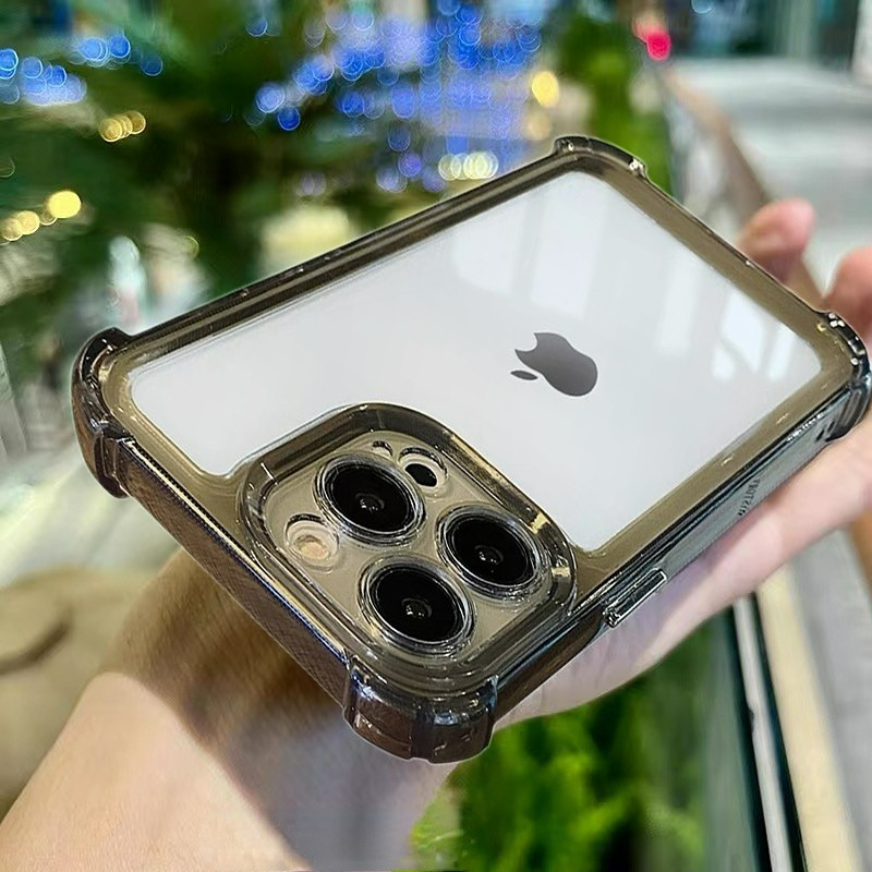 四角气囊苹果14pro防摔手机壳适用iphone13新款12镜头全包14plus透明xsmax简约xr/11高级感保护套使用感如何?