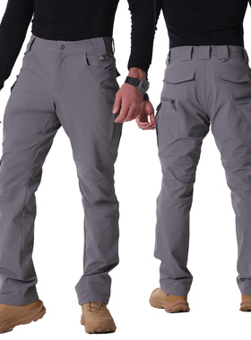 Magnum 马格南 远征防风防泼水耐磨高弹户外战术软壳裤工装长裤