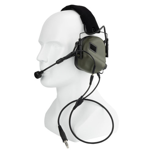 Earmor 行动者耳魔M31战术拾音降噪耳机通讯改装套件麦克风通讯线