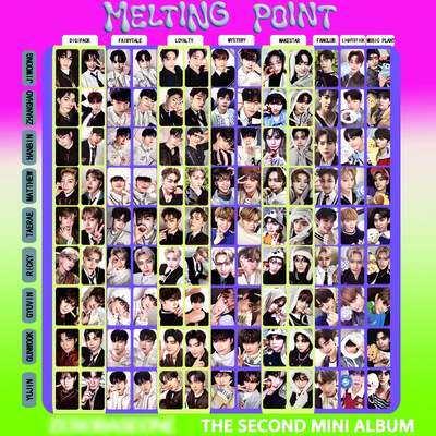ZB1新转回归MELTING POINT特典zhanghao章昊RICKY金太来KIMGYUVIN