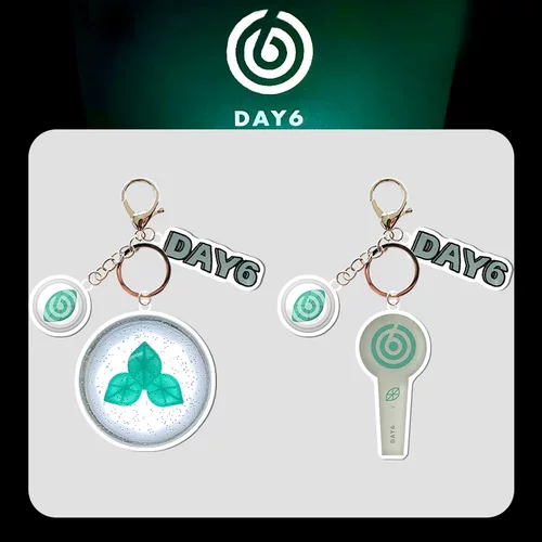 DAY6应援灯周边钥匙扣挂件圈