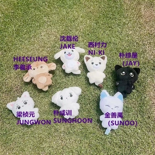 梁祯元 朴成训 金善禹 E团 小玩偶 西村力 10cm 娃娃自制 符娃