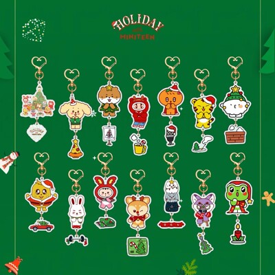 SEVENT17圣诞miniteen亚克力扣